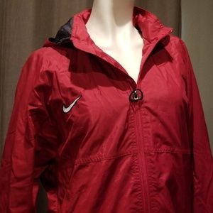 Nike rain jacket with detachable hood